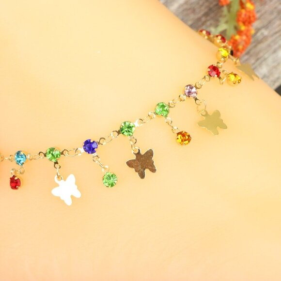 "Elegant Handmade Anklet – Delicate Jewelry for Women, MAR091463 - Picture 4 of 10